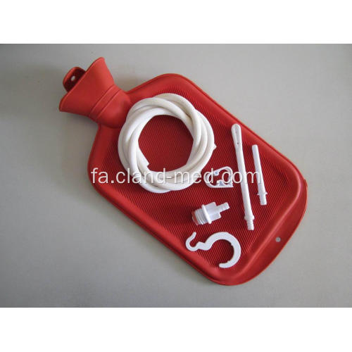 لاستیک قابل استفاده مجدد دوش کیسه حرارتی کیسه لاستیک Enema کیسه